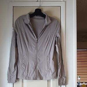 Stylish Beige Utility Jacket for Women